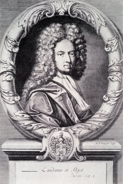 Daniel Defoe, Engraved by Michael Van der Gucht by Jeremiah Taverner